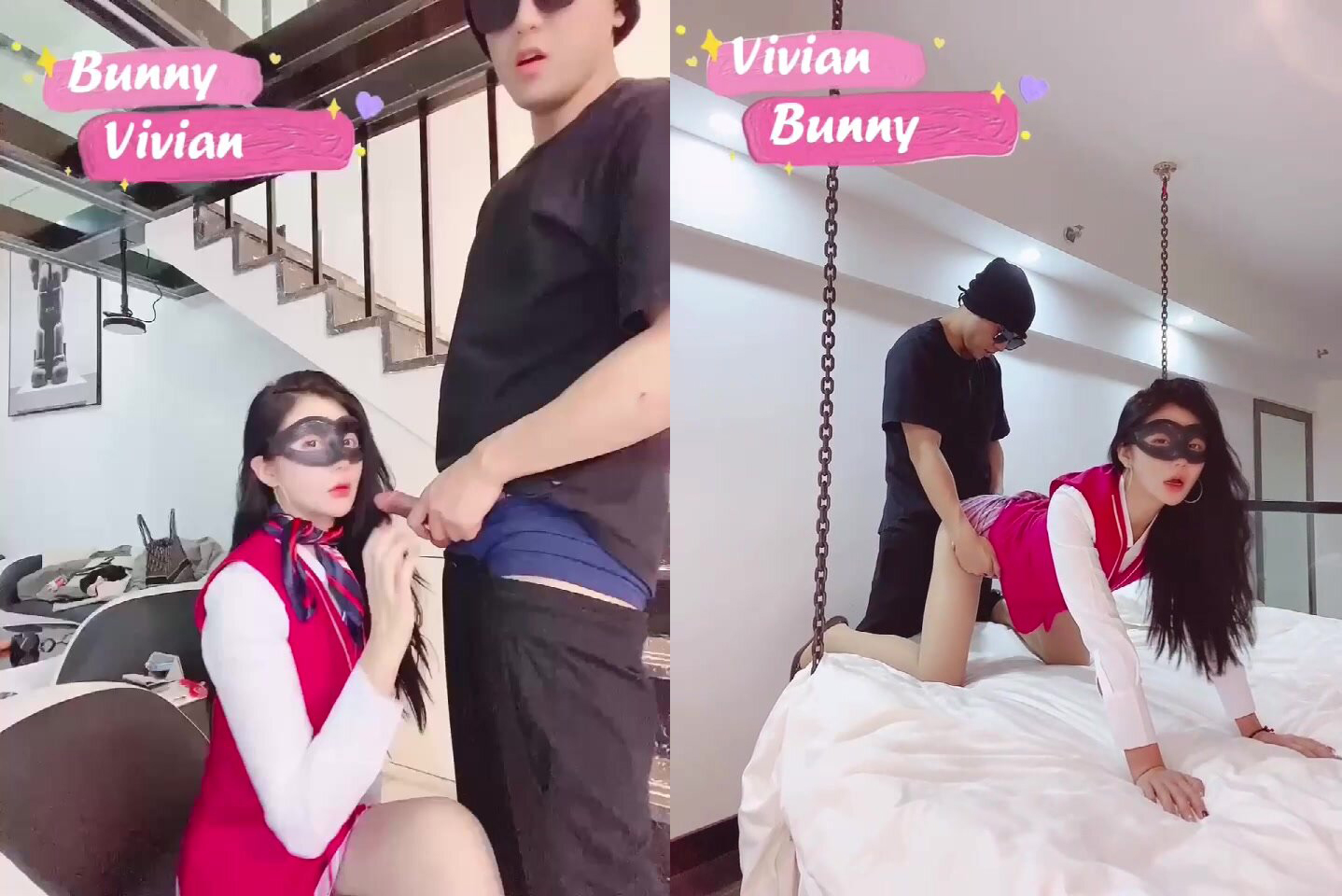 【爱丝袜的Vivian姐】南航空姐肉丝大长腿扶入