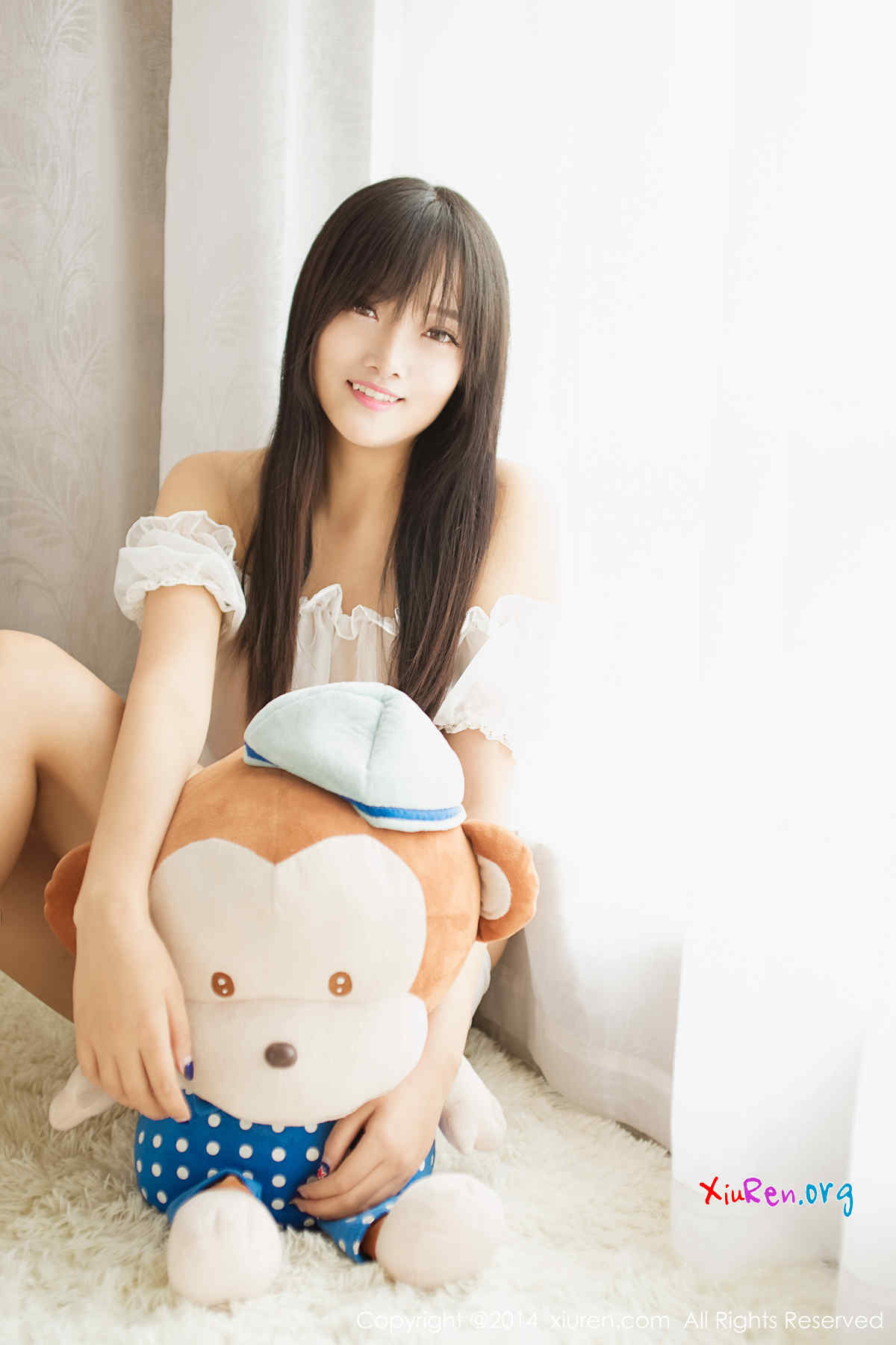 [秀人网XiuRen] N00217 骨感苗条美少女靜顏寧全裸真空致命喷血私房 50P